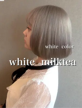 ショート カラー Selenehair 三条本店のヘアスタイル