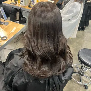 カラー 🤍ベージュ/透明感 韓国ヘア/まりん🤍のヘアスタイル