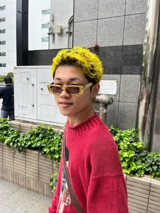 メンズ 渡 汐音のヘアスタイル