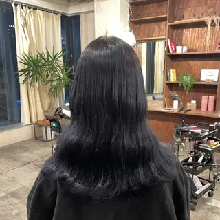 セミロング カラー theBRIDGE/ 神谷ゆうなのヘアスタイル