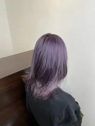 セミロング カラー Later 登戸所属・✨️半個室サロン✨ Kabutoのヘアスタイル