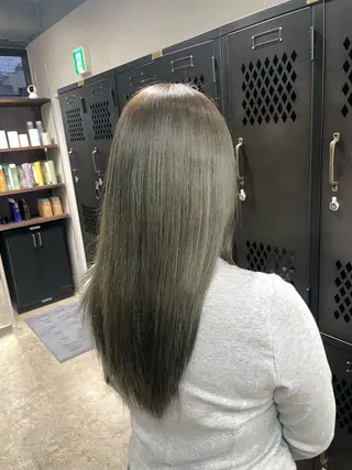 ロング カラー ブレンバイドット所属・ニュアンスカラー/ 🫧レミ(坊主)のヘアスタイル