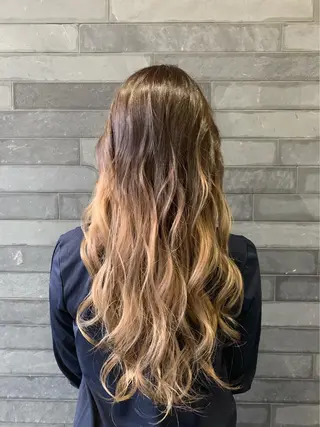 ロング E N T E R所属・🌕髪質改善/透明感 @ENTER大名のヘアスタイル