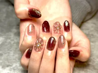 ネイル La vie mi nailニュアンスのネイルデザイン