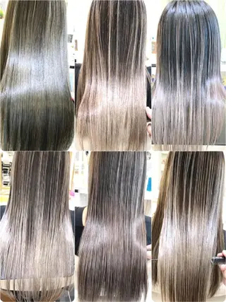 ロング カラー ＡＳＨ 大宮のヘアスタイル