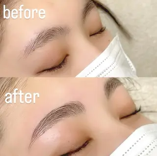 アイブロウ hairmakemiu所属・guppi 525のマツエク・マツパデザイン