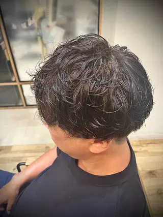 パーマ メンズ 🟦メンズ特化🟦 たかしま　あさひのヘアスタイル