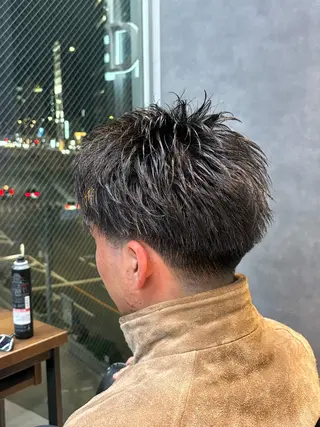 ショート メンズ 豊洲メンズカット 宮崎大弥のヘアスタイル