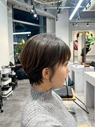 ショート ごとう さなのヘアスタイル