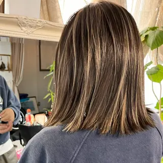 カラー sena 西大分Marianaのヘアスタイル