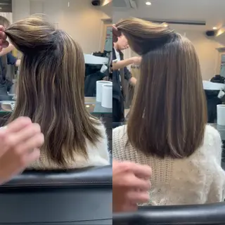 ミディアム 井上 大輝のヘアスタイル