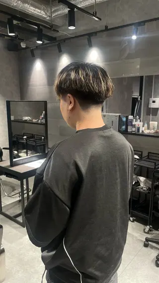 ショート メンズ 野髙 昂大のヘアスタイル