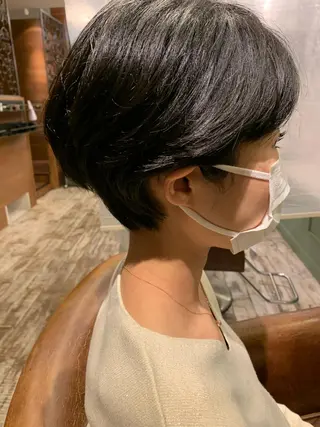 ショート 小沼采唯👧🏼 海好きオヌちゃんのヘアスタイル