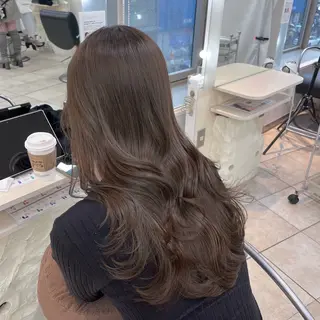 ロング カラー 韓国レイヤー×モテ髪 /MITSUKI🤍のヘアスタイル