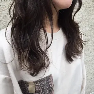 セミロング カラー 中津/柔らかカラー/ ナガオ　イズミのヘアスタイル