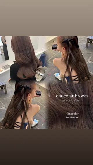 カラー ParveMix 🩶🫧入江 香名のヘアスタイル