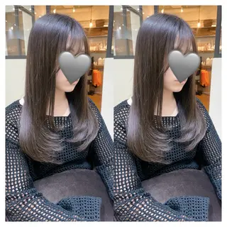 ロング カラー 村山 茉衣のヘアスタイル