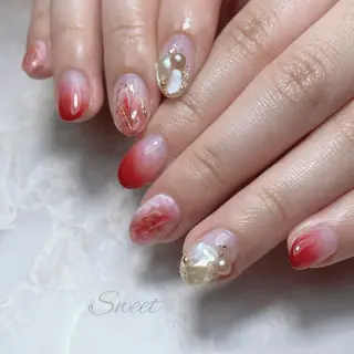 ネイル sweet 仲野陽子のネイルデザイン