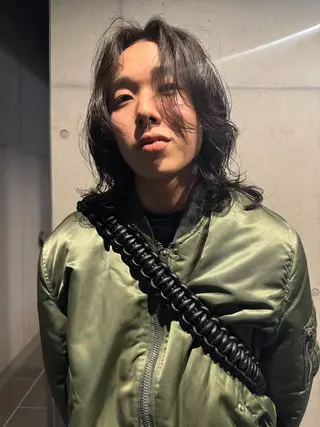 ロング だいち/ハイトーン/ デザインカラーのヘアスタイル