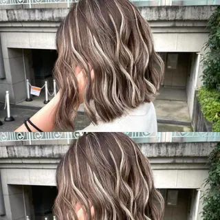 ショート カラー 新宿/韓国風レイヤー 髪質改善/ジャッキーのヘアスタイル