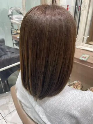 ミディアム 韓国透明感カラー🌀 yuukiのヘアスタイル