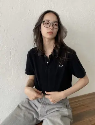 ロング カラー ショートモデル募集中 ヨシノヒメカのヘアスタイル