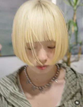 ミディアム groovy所属・学芸大学/bob/ Sakuraのヘアスタイル