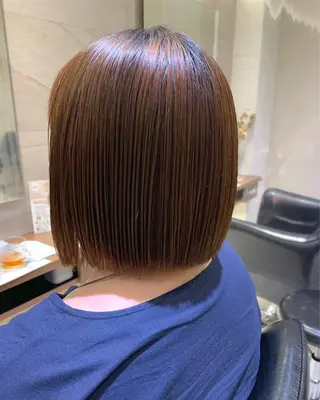 ミディアム 🫧韓国ヘア 透明感 カラー🫧福田 楓のヘアスタイル