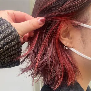 ショート F-card所属・shiga mariaのヘアスタイル