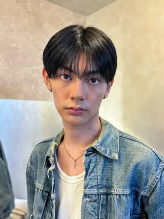 ショート メンズ k.e.y銀座店所属・安藤幹人 メンズカット/パーマのヘアスタイル