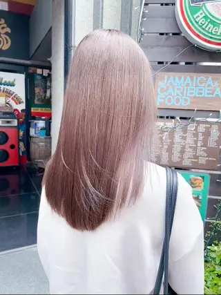 セミロング カラー パーマ ヘアアレンジ ネイル マツエク・マツパ アイブロウ Chic シックのヘアスタイル