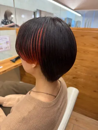 ショート カラー 村上瑞葵 レイヤー/似合わせのヘアスタイル