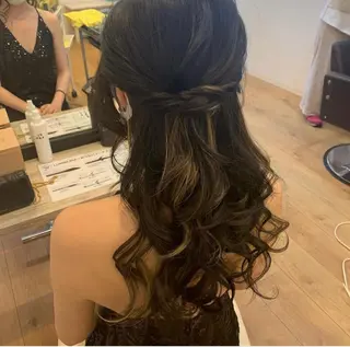 ロング 人見知りさんでも安心 奥田 里佳子のヘアスタイル