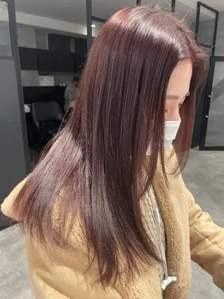 ロング カラー saho .のヘアスタイル