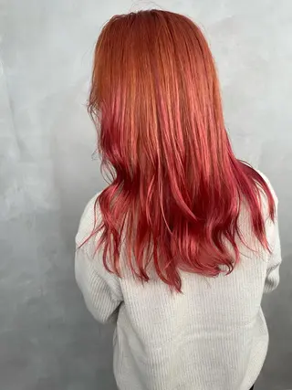 ロング カラー omocha hair salon所属・大嶋 伸吾のヘアスタイル