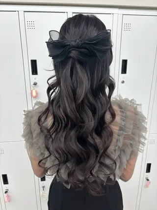 ヘアアレンジ シールエクステ✨️韓 国羽エクステ🪽和希のヘアスタイル