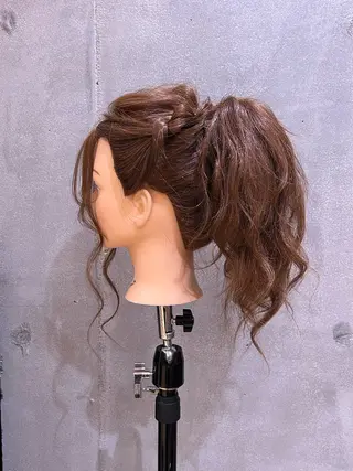 ロング ヘアアレンジ null 《 栞 》のヘアスタイル