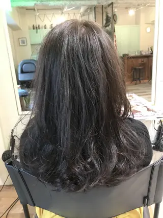 セミロング カラー scene.所属・TOPstylist ✂️フセケイタ✂️のヘアスタイル