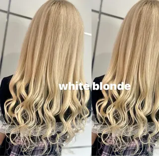 カラー 🦋ami/浦和 ブリーチカラー🦋のヘアスタイル