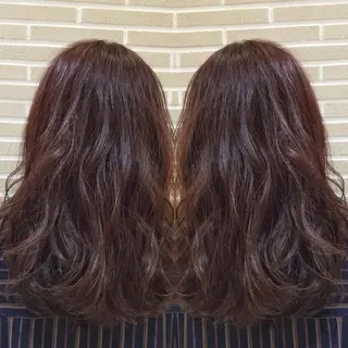 ロング カラー ヘアアレンジ 山北 咲子のヘアスタイル