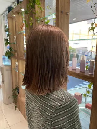 カラー luck みうのヘアスタイル