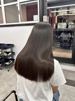 セミロング カラー 山口 大輝のヘアスタイル