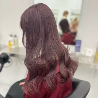 カラー 暖色ヘア🎀🍒 Manami🤍のヘアスタイル