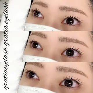 マツエク・マツパ gratia eyelash&nail所属・gratia みきのマツエク・マツパデザイン