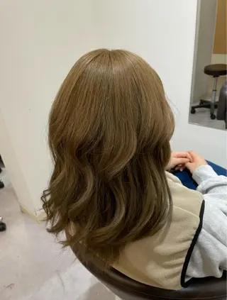 ロング カラー ヘアアレンジ 🍀ヘアケア特化✨ ナカザワ/air店のヘアスタイル