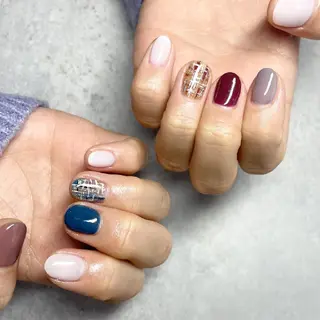 ネイル サメ猫 マーヤのネイルデザイン