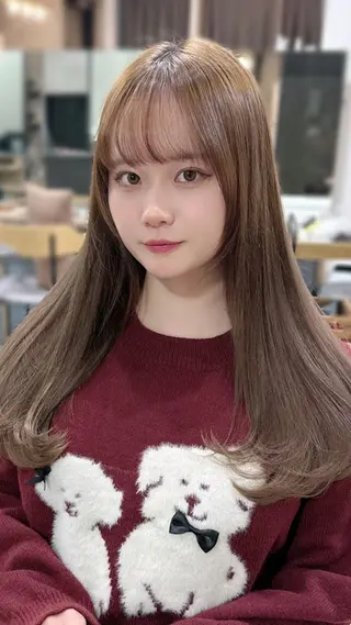 ロング 完全美髪特化pu-ro_omotesando所属・➴➷完全美髪特化➹➶ 黒山憂希のヘアスタイル