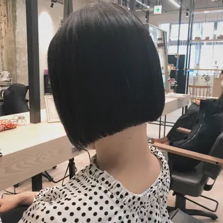 ショート ノツコウダイ /ぱつっとボブのヘアスタイル