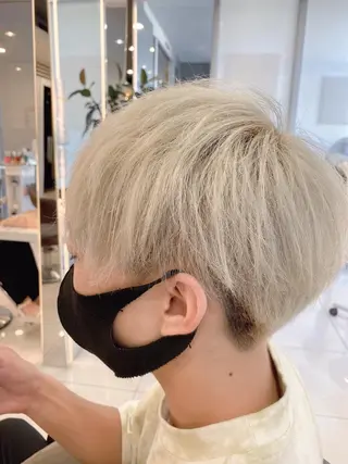 ショート カラー メンズ メンズサロン/戸塚駅 東口3分/冨田大輝のヘアスタイル