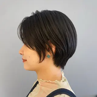ショート ase.糸島店所属・UEDA AYAのヘアスタイル